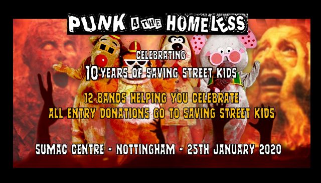 Punk for homeless poster